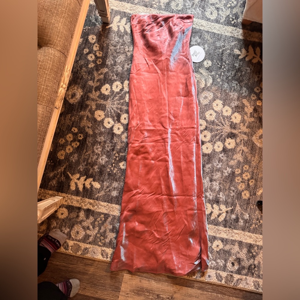 Princess Polly Iridescent Aysa Maxi Dress in Pink